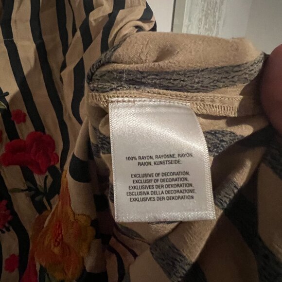 ANTHROPOLOGIE AKEMI KIN MANUELA EMBROIDERED BLOUSE XS - Picture 9 of 10